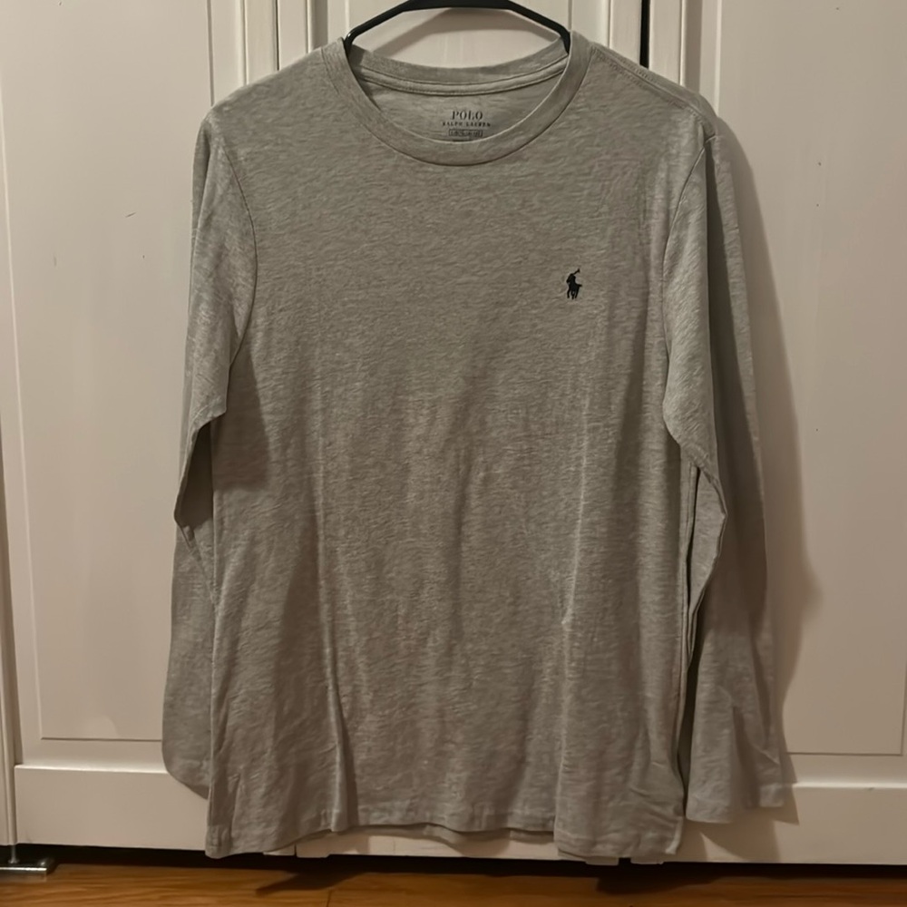 youth polo long sleeve shirt